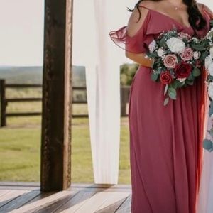 Mauve Bridesmaid Dress